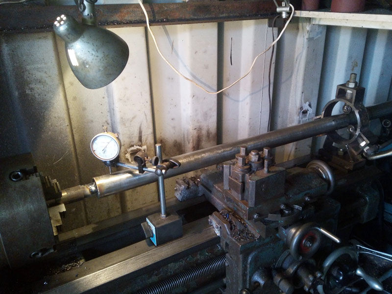 propshaft on home lathe